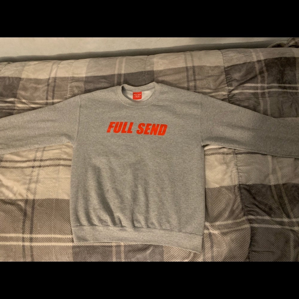 FULL SEND sweater (og) by Nelk Boys (medium)
